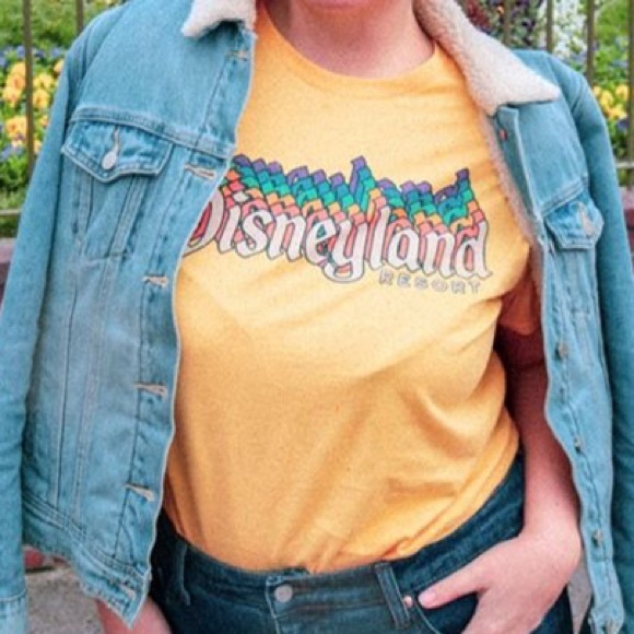 Yellow Disneyland Resort Tshirt 